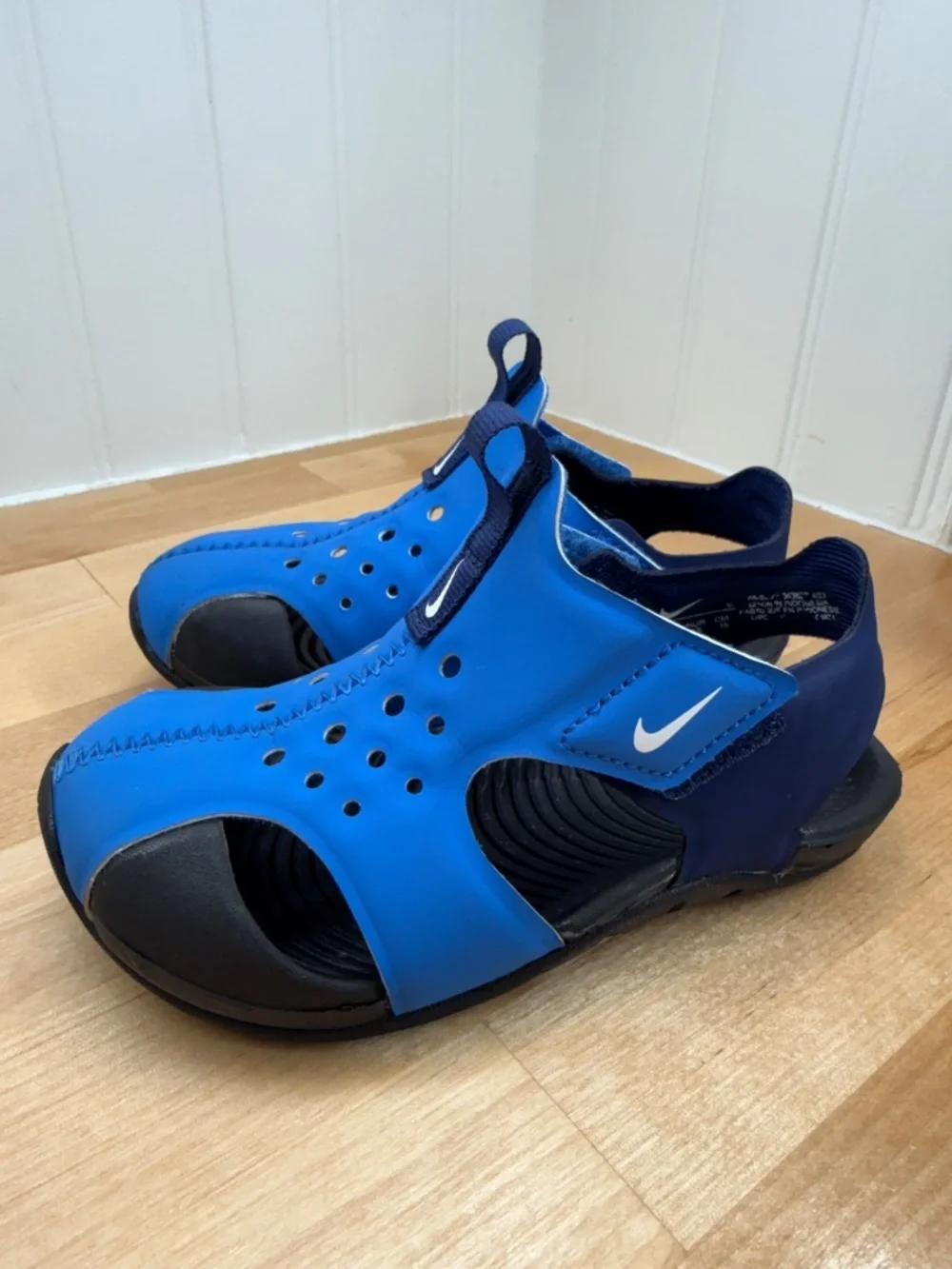 Nike Sun Ray Protect 2 Blue Water-Friendly Sandals Size 9C